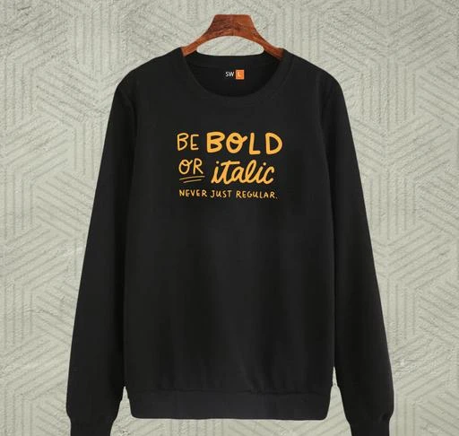 Boys Typographic Print Cotton Sweatshirt