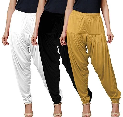 Checkout this latest Patialas
Product Name: *WOMENS PATIALA (PACK OF 3)*
Fabric: Cotton Lycra
Pattern: Solid
Multipack: 3
Sizes: 
34 (Waist Size: 36 in, Hip Size: 32 in, Length Size: 41 in) 
36
Country of Origin: India
Easy Returns Available In Case Of Any Issue


Catalog Rating: ★3.9 (71)

Catalog Name: Ravishing Women Patialas
CatalogID_9138051
C74-SC1018
Code: 454-38119463-927