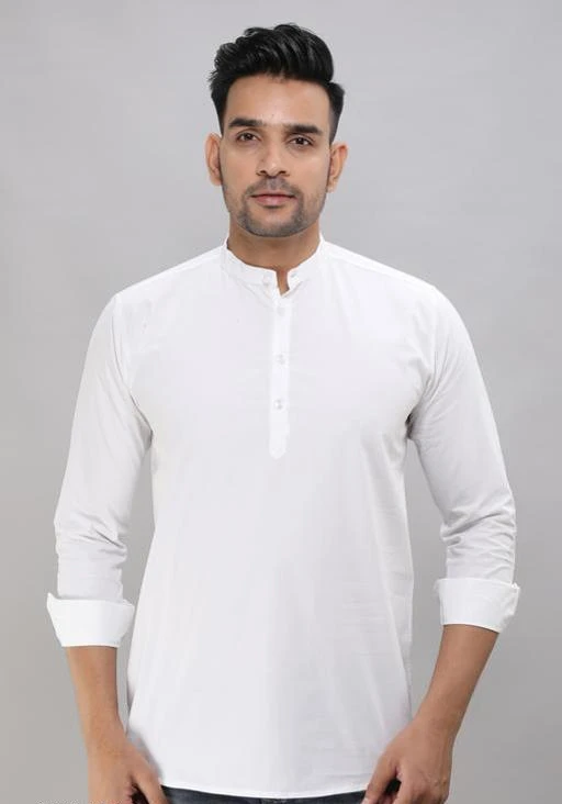 Checkout this latest Kurtas
Product Name: *Classy Cotton Solid Men's Kurta*
Fabric: Cotton
Sleeve Length: Three-Quarter Sleeves
Pattern: Solid
Combo of: Single
Sizes: 
S, M, L, XL, XXL
Easy Returns Available In Case Of Any Issue


Catalog Rating: ★4.1 (80)

Catalog Name: Sia Classy Cotton Solid Men's Kurtas Vol 14
CatalogID_538440
C66-SC1200
Code: 893-3834988-399