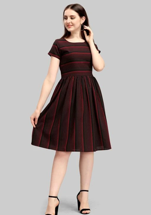 Checkout this latest Dresses
Product Name: *Classy Elegant Women Dresses*
Fabric: Cotton
Pattern: Striped
Sizes:
XXL (Bust Size: 42 in, Length Size: 40 in) 
Country of Origin: India
Easy Returns Available In Case Of Any Issue


SKU: PF-331
Supplier Name: Prime Fashion

Code: 883-38531035-998

Catalog Name: Trendy Designer Women Dresses
CatalogID_9240689
M04-C07-SC1025