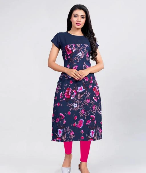 Checkout this latest Kurtis
Product Name: *Adrika Alluring Kurtis*
Fabric: Crepe
Sleeve Length: Short Sleeves
Pattern: Printed
Combo of: Single
Sizes:
M (Bust Size: 38 in, Size Length: 44 in) 
L (Bust Size: 40 in, Size Length: 44 in) 
XL (Bust Size: 42 in, Size Length: 44 in) 
XXL (Bust Size: 44 in, Size Length: 44 in) 
Country of Origin: India
Easy Returns Available In Case Of Any Issue


SKU: BD-107
Supplier Name: Rudra Engineering

Code: 752-38639773-999

Catalog Name: Aakarsha Pretty Kurtis
CatalogID_9267805
M03-C03-SC1001