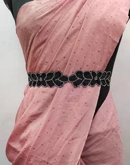 Premium Quality Traditional Fabric Val Work Adjustable Waist Belt  Kamarbandh for Saree , Chaniya Choli , Gwon And