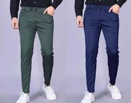 Fancy Fashionista Men Lycra Track Pants