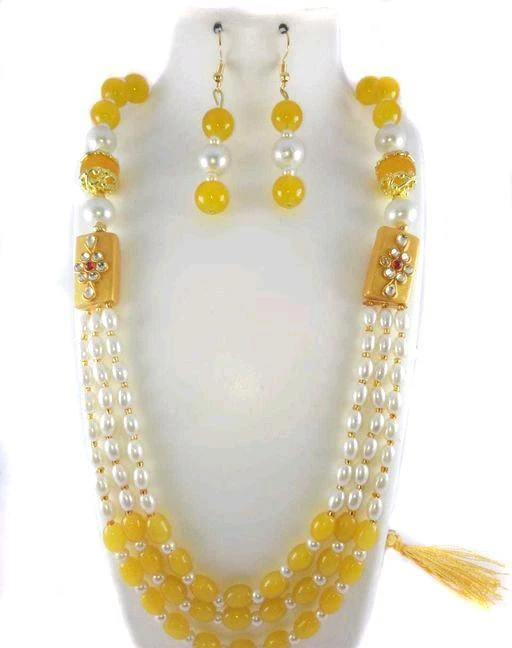 Checkout this latest Jewellery Set
Product Name: *Diva Stylish Women's Jewellery Set*
Plating: Gold Plated
Stone Type: Pearls
Type: Necklace and Earrings
Multipack: 1
Country of Origin: India
Easy Returns Available In Case Of Any Issue


SKU: KSBN-19
Supplier Name: Shop Kraft

Code: 581-3900378-204

Catalog Name: Classy Diva Stylish Women's Jewellery Set Vol 6
CatalogID_548836
M05-C11-SC1093