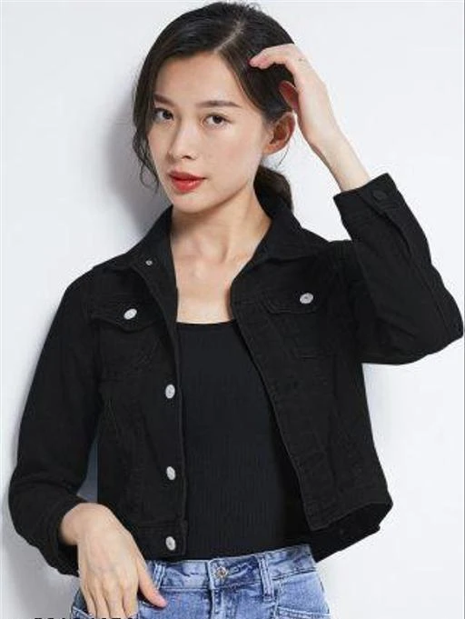 Checkout this latest Jackets
Product Name: *Comfy Fashionista Women Jackets & Waistcoat*
Fabric: Cotton Blend
Sleeve Length: Long Sleeves
Pattern: Colorblocked
Multipack: 1
Sizes: 
S (Bust Size: 34 in, Length Size: 20 in) 
M (Bust Size: 36 in, Length Size: 20 in) 
L (Bust Size: 38 in, Length Size: 20 in) 
XL (Bust Size: 40 in, Length Size: 20 in) 
Country of Origin: India
Easy Returns Available In Case Of Any Issue


SKU: BLACK-JKT-WOMEN
Supplier Name: crystalcreation

Code: 472-39194050-486

Catalog Name: Urbane Feminine Women Jackets & Waistcoat
CatalogID_9399725
M04-C07-SC1023