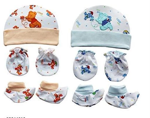 Checkout this latest Caps, Ties, Belts & Socks
Product Name: *Fabulous Caps, Ties, Belts & Socks*
Material: Cotton
Type: Set
Multipack: 2
Baby cap mitten & booties set of 2 For 0-6 Months
Sizes: Free Size
Country of Origin: India
Easy Returns Available In Case Of Any Issue


SKU: Capset002
Supplier Name: Jai Jagdamba Enterprises

Code: 032-39244319-994

Catalog Name: Fancy Caps, Ties, Belts & Socks
CatalogID_9411453
M10-C34-SC1193