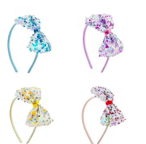 Shivoo fashion pack of 6 baby Headband Girls Flower Elastic Hair Band Hair  Accessories Knit Hairband