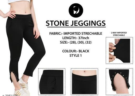  Fancy Stretchable Imported Jegging / Ladies Fancy
