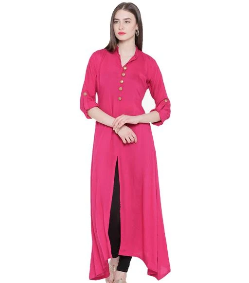 Checkout this latest Kurtis
Product Name: *Stylis Crepe Women's Kurti*
Fabric: Crepe
Sleeve Length: Three-Quarter Sleeves
Pattern: Solid
Combo of: Single
Sizes:
XS, S, M, L, XL, XXL, XXXL
Easy Returns Available In Case Of Any Issue


SKU: RWAPKU002PIN40
Supplier Name: neeraj cosmo_001

Code: 403-3965214-876

Catalog Name: Women Crepe High- Slit Solid Yellow Kurti
CatalogID_559401
M03-C03-SC1001