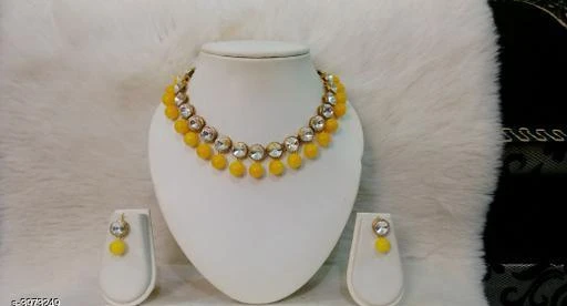 Checkout this latest Jewellery Set
Product Name: *Diva Stylish Women's Jewellery Set*
Country of Origin: India
Easy Returns Available In Case Of Any Issue


SKU: 22-Yellow
Supplier Name: J H J Jewelleries

Code: 161-3973249-033

Catalog Name: Classy Diva Stylish Women'S Jewellery Set Vol 13
CatalogID_560735
M05-C11-SC1093