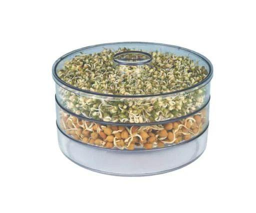 Checkout this latest Jars & Containers
Product Name: *Sprout Maker with 3 Container Each-500ml, For Making Fresh Sprouts Beans *
Material: Plastic
Type: Sprout Maker
Features: Freezersafe
Product Breadth: 10 Cm
Product Height: 8 Cm
Product Length: 6 Cm
Net Quantity (N): Pack Of 1
Country of Origin: India
Easy Returns Available In Case Of Any Issue


SKU: 3_Sprout_Maker_Set_of_1
Supplier Name: VALORANT ENTERPRISE

Code: 881-39752870-992

Catalog Name: Designer Jars & Containers
CatalogID_9530778
M08-C23-SC1428