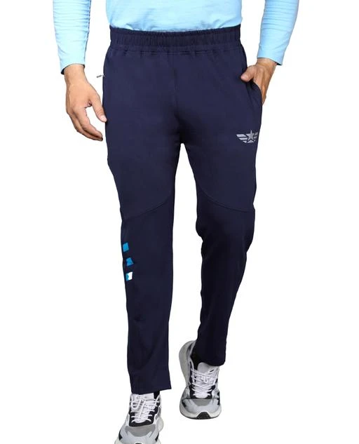 fcity.in - Rollistear Men Navy Self Design Solid Regular Fit Trackpant ...