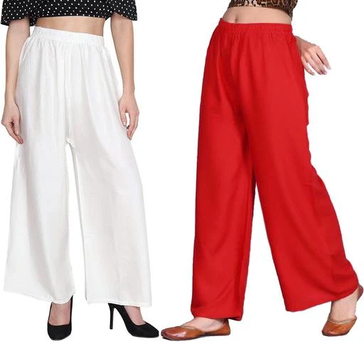 Checkout this latest Palazzos
Product Name: *Ravishing Feminine Women Palazzos*
Fabric: Rayon
Pattern: Solid
Multipack: 2
Sizes: 
26 (Waist Size: 26 in, Length Size: 38 in) 
28 (Waist Size: 28 in, Length Size: 38 in) 
30 (Waist Size: 30 in, Length Size: 38 in) 
32 (Waist Size: 32 in, Length Size: 38 in) 
34 (Waist Size: 34 in, Length Size: 38 in) 
36 (Waist Size: 36 in, Length Size: 38 in) 
38 (Waist Size: 38 in, Length Size: 38 in) 
40 (Waist Size: 40 in, Length Size: 38 in) 
Country of Origin: India
Easy Returns Available In Case Of Any Issue


Catalog Rating: ★4 (100)

Catalog Name: Ravishing Glamarous Women Palazzos
CatalogID_9644437
C79-SC1039
Code: 404-40202972-0021