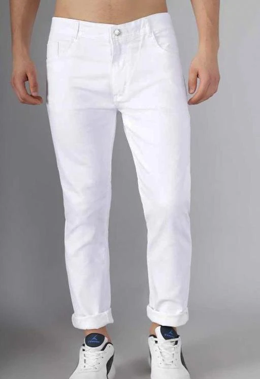 Checkout this latest Jeans
Product Name: *Vaasu White Cotton pant*
Fabric: Cotton
Pattern: Dyed/Washed
Net Quantity (N): 1
Made of quality materials.It has one piece of pant
Sizes: 
28 (Waist Size: 28 in, Length Size: 40 in) 
30 (Waist Size: 30 in, Length Size: 40 in) 
32 (Waist Size: 32 in, Length Size: 40 in) 
34 (Waist Size: 34 in, Length Size: 40 in) 
Country of Origin: India
Easy Returns Available In Case Of Any Issue


SKU: White-cotton-pant
Supplier Name: Vaasu

Code: 105-40438648-057

Catalog Name: Ravishing Modern Men Jeans
CatalogID_9705372
M06-C15-SC1211
