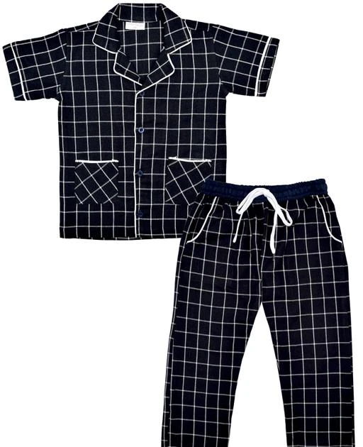 Checkout this latest Nightsuits
Product Name: *Doodle Classy Cotton Kid's Unisex Nightsuits*
Top Fabric: Cotton
Bottom Fabric: Cotton
Top Type: Shirt
Bottom Type: Pajamas
Sleeve Length: Short Sleeves
Top Pattern: Checked
Sizes: 
2-3 Years, 3-4 Years, 4-5 Years, 5-6 Years, 6-7 Years, 7-8 Years, 8-9 Years, 9-10 Years, 10-11 Years, 11-12 Years, 12-13 Years, 13-14 Years, 14-15 Years, 15-16 Years
Easy Returns Available In Case Of Any Issue


SKU: SM-00526UNISEXSWPT
Supplier Name: Shopmozo Enterprises

Code: 195-4061604-6951

Catalog Name: Doodle Classy Cotton Kid's Unisex Nightsuits Vol 2
CatalogID_576296
M10-C32-SC1158