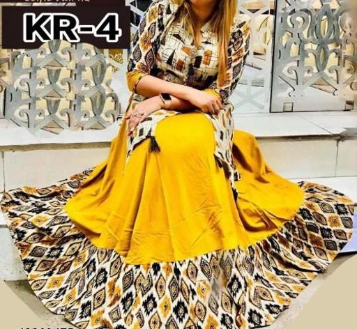 Checkout this latest Gowns
Product Name: *Chitrarekha Alluring Gown*
Sleeve Length: Three-Quarter Sleeves
Pattern: Printed
Multipack: 1
Sizes:
M (Waist Size: 34 in, Hip Size: 40 in) 
L (Waist Size: 36 in, Hip Size: 42 in) 
XXL (Waist Size: 40 in, Hip Size: 46 in) 
Country of Origin: India
Easy Returns Available In Case Of Any Issue


Catalog Rating: ★3.6 (14)

Catalog Name: Trendy Alluring Gown
CatalogID_9814766
C79-SC1289
Code: 3301-40861475-9981