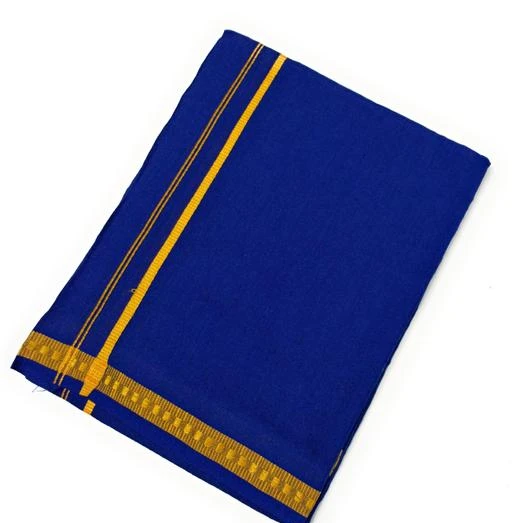 Checkout this latest Dhotis, Mundus & Lungis
Product Name: *Latest Men Dhotis, Mundus & Lungis*
Fabric: Cotton
Pattern: Solid
Net Quantity (N): 1
Cotton Casual Daily Ware Men Single Free Size Blue Lungi
Sizes: 
Free Size (Waist Size: 32 in, Dhoti Length Size: 48 in, Length Size: 1.9 in) 
Country of Origin: India
Easy Returns Available In Case Of Any Issue


SKU: BTEX-2M-BLUE
Supplier Name: MAMTHA TEXTILES

Code: 362-41008805-085

Catalog Name: Latest Men Dhotis, Mundus & Lungis
CatalogID_9855055
M06-C15-SC1204