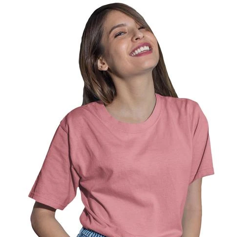 Checkout this latest Tshirts
Product Name: *WOMEN'S COTTON OVERSIZED T-SHIRTS*
Fabric: Cotton
Sleeve Length: Short Sleeves
Pattern: Solid
Net Quantity (N): 1
Sizes:
S (Bust Size: 38 in, Length Size: 26 in) 
M (Bust Size: 40 in, Length Size: 27 in) 
L (Bust Size: 42 in, Length Size: 28 in) 
XL (Bust Size: 44 in, Length Size: 29 in) 
XXL (Bust Size: 46 in, Length Size: 30 in) 
100% COTTON T-SHIRTS, PLAIN FREE SIZE WOMAN T-SHIRTS, T-SHIRTS FOR WOMEN LOOSE
Country of Origin: India
Easy Returns Available In Case Of Any Issue


SKU: WOMAN_PLAIN_LOOSE_CORALPICH
Supplier Name: Custom Dots Apparel

Code: 872-41267464-994

Catalog Name: Stylish Fashionable Women Tshirts
CatalogID_9925097
M04-C07-SC1021
