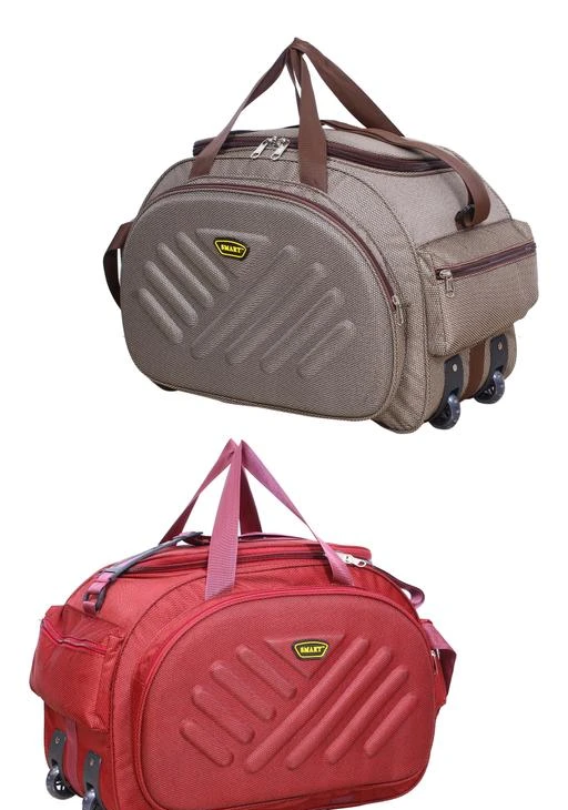 Checkout this latest Rucksacks
Product Name: *Stylish Men Duffel Bags*
Product Name: Stylish Men Duffel Bags
Material: Polyester
Product Height: 38 Cm
Product Length: 51 Cm
Product Width: 26 Cm
Water Resistant: Yes
Multipack: 2
Country of Origin: India
Easy Returns Available In Case Of Any Issue


Catalog Rating: ★4.1 (67)

Catalog Name: Fancy Men Duffel Bags
CatalogID_9939965
C65-SC2142
Code: 107-41323810-9992