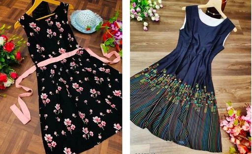 new fashion western dress for girls stylish dresses long knee length skater  party wear one piece casual fancy latest frock ladies women simple