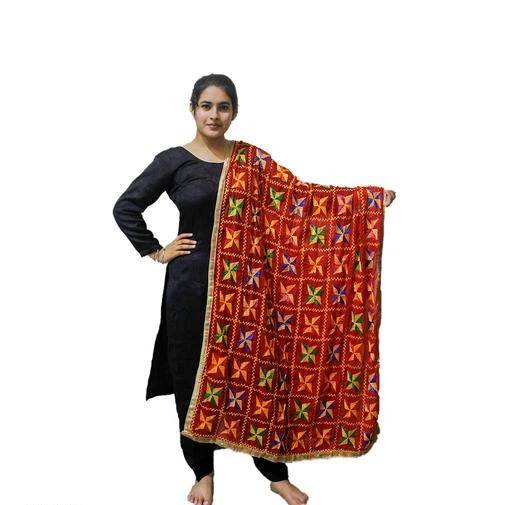 Checkout this latest Dupattas
Product Name: *New Stylish Chiffon Women's Dupatta*
Fabric: Chiffon
Pattern: Phulkari
Net Quantity (N): 1
Sizes:Free Size (Length Size: 2.4 m) 
Country of Origin: India
Easy Returns Available In Case Of Any Issue


SKU: Pankha-3
Supplier Name: Spring Agro Foods

Code: 462-4148488-318

Catalog Name: New Stylish Chiffon Women's Dupatta
CatalogID_591146
M03-C06-SC1006