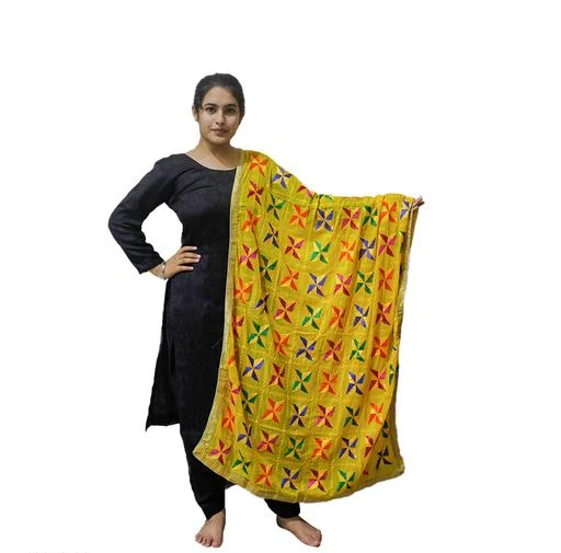 Checkout this latest Dupattas
Product Name: *New Stylish Chiffon Women's Dupatta*
Fabric: Chiffon
Pattern: Phulkari
Multipack: 1
Sizes:Free Size (Length Size: 2.4 m) 
Country of Origin: India
Easy Returns Available In Case Of Any Issue


Catalog Rating: ★3.8 (84)

Catalog Name: New Stylish Chiffon Women's Dupatta
CatalogID_591146
C74-SC1006
Code: 613-4148489-738