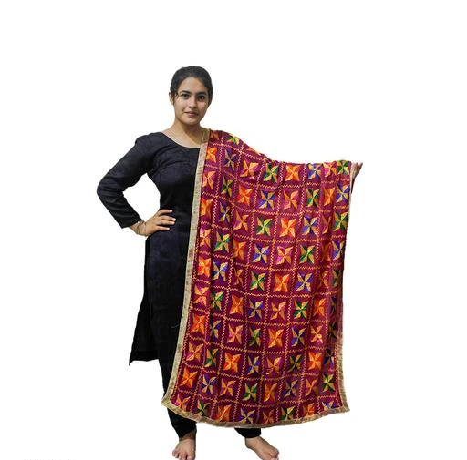 Checkout this latest Dupattas
Product Name: *New Stylish Chiffon Women's Dupatta*
Fabric: Chiffon
Pattern: Phulkari
Net Quantity (N): 1
Sizes:Free Size (Length Size: 2.4 m) 
Country of Origin: India
Easy Returns Available In Case Of Any Issue


SKU: Pankha-7
Supplier Name: Spring Agro Foods

Code: 682-4148496-318

Catalog Name: New Stylish Chiffon Women's Dupatta
CatalogID_591146
M03-C06-SC1006