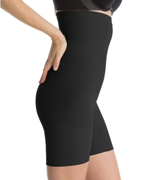 Women's Cotton Nylon Seamless Wired Tummy Control High Waist