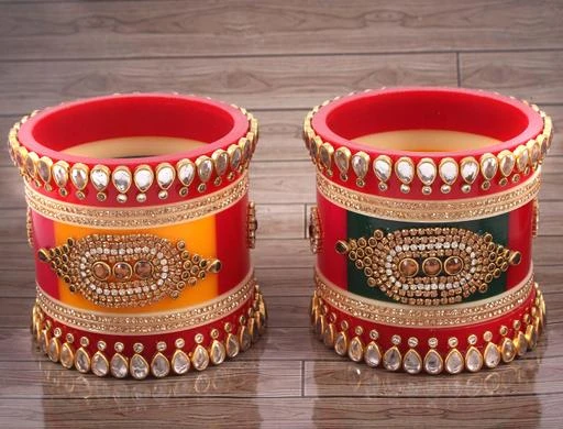 Checkout this latest Bracelet & Bangles
Product Name: *Shimmering Glittering Bracelet & Bangles*
Base Metal: Plastic
Plating: No Plating
Stone Type: Kundan
Sizing: Non-Adjustable
Type: Bangle Set
Multipack: More Than 10
Sizes:2.4, 2.6, 2.8
Country of Origin: India
Easy Returns Available In Case Of Any Issue


Catalog Rating: ★4.3 (43)

Catalog Name: Shimmering Glittering Bracelet & Bangles
CatalogID_10036369
C77-SC1094
Code: 874-41661614-999