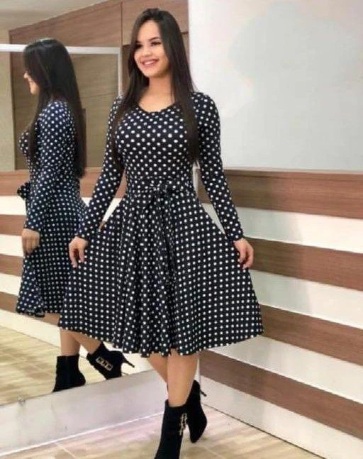Checkout this latest Dresses
Product Name: *Printed Black Calf-Length Crepe Dress*
Fabric: Crepe
Sleeve Length: Long Sleeves
Pattern: Printed
Net Quantity (N): 1
Sizes:
S, M (Bust Size: 30 in, Length Size: 27 in) 
L (Bust Size: 30 in, Length Size: 27 in) 
XL (Bust Size: 30 in, Length Size: 27 in) 
XXL (Bust Size: 30 in, Length Size: 27 in) 
Easy Returns Available In Case Of Any Issue


SKU: APWD_6
Supplier Name: HS TRENDZ

Code: 792-4169091-597

Catalog Name: Aagyeyi Petite Women Dresses
CatalogID_594610
M04-C07-SC1025