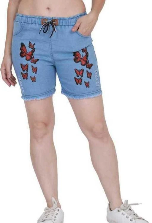 Checkout this latest Shorts
Product Name: *Gorgeous Modern Women Shorts*
Fabric: Denim
Pattern: Colorblocked
Net Quantity (N): 1
Women Short
Sizes: 
26, 28 (Waist Size: 28 in, Length Size: 13 in) 
30 (Waist Size: 30 in, Length Size: 13 in) 
Country of Origin: India
Easy Returns Available In Case Of Any Issue


SKU: DE-SH-BY-LT-BL-002
Supplier Name: FIT FLARE FASHION

Code: 802-41704923-998

Catalog Name: Gorgeous Trendy Women Shorts
CatalogID_10048736
M04-C08-SC1038