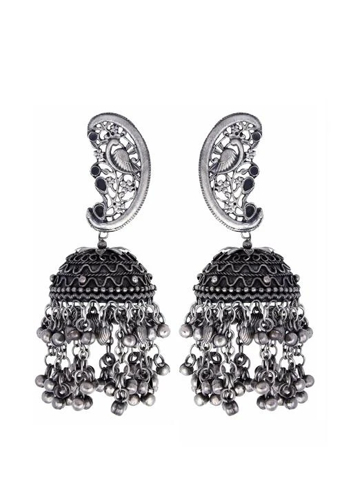 Checkout this latest Earrings & Studs
Product Name: *Feminine Beautiful Earrings*
Base Metal: German Silver
Plating: Oxidised Silver
Stone Type: No Stone
Sizing: Adjustable
Type: Jhumkhas
Multipack: 1
Country of Origin: India
Easy Returns Available In Case Of Any Issue


SKU: sk55
Supplier Name: RV Jewelry

Code: 042-41766577-996

Catalog Name: Casual Earrings & Studs
CatalogID_10067441
M05-C11-SC1091