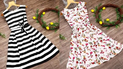 Checkout this latest Dresses
Product Name: *Urbane Elegant Women Dresses*
Fabric: Crepe
Sleeve Length: Sleeveless
Pattern: Printed
Multipack: 2
Sizes:
S (Bust Size: 36 in, Length Size: 41 in) 
M (Bust Size: 38 in, Length Size: 41 in) 
L (Bust Size: 40 in, Length Size: 41 in) 
XL (Bust Size: 42 in, Length Size: 41 in) 
XXL (Bust Size: 44 in, Length Size: 41 in) 
Country of Origin: India
Easy Returns Available In Case Of Any Issue


SKU: BD-102,BD-103
Supplier Name: SHREEJI

Code: 564-41861154-999

Catalog Name: Classic Fabulous Women Dresses
CatalogID_10093572
M04-C07-SC1025