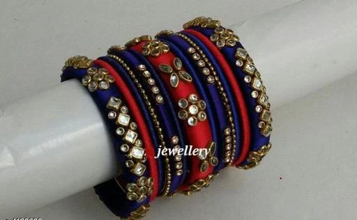 Checkout this latest Bracelet & Bangles
Product Name: *Diva Graceful Bangles & Bracelet*
Base Metal: Thread
Stone Type: Kundan
Sizing: Non-Adjustable
Type: Bangle Set
Net Quantity (N): More Than 10
Sizes:2.4, 2.6, 2.8
Easy Returns Available In Case Of Any Issue


SKU: MBN172
Supplier Name: Aashirwad Traders

Code: 404-4192698-6711

Catalog Name: Diva Graceful Bangles & Bracelets
CatalogID_598477
M05-C11-SC1094