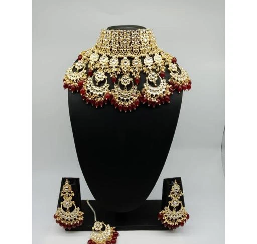 Checkout this latest Jewellery Set
Product Name: *Shimmering Graceful Jewellery Sets*
Base Metal: Alloy
Plating: Gold Plated
Stone Type: Kundan
Sizing: Adjustable
Type: Choker and Earrings
Multipack: 1
Country of Origin: India
Easy Returns Available In Case Of Any Issue


SKU: 1753856089
Supplier Name: SHINE CREATION

Code: 1031-41976480-0093

Catalog Name: Shimmering Graceful Jewellery Sets
CatalogID_10125511
M05-C11-SC1093
.