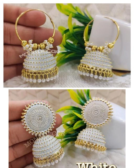 Checkout this latest Earrings & Studs
Product Name: *Combo Set Of 2 Pcs Stylish & Party Wear Earring Latest Collection Kundan Bali & Kundan Jhumka for Girls and Women.(White Color) *
Base Metal: Brass
Plating: Brass Plated
Stone Type: Pearls
Sizing: Adjustable
Type: Jhumkhas
Multipack: 1
Country of Origin: India
Easy Returns Available In Case Of Any Issue


Catalog Rating: ★4.3 (68)

Catalog Name: Casual Earrings & Studs
CatalogID_10127789
C77-SC1091
Code: 262-41983894-993