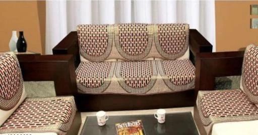 Checkout this latest Slipcovers(Sofa,Table Covers)
Product Name: *Nature A Decore Exclusive Royal Look Sofa Cover Set*
Fabric: Cotton
Set: Sofa Set
Shape: 3+1+1
No. of Sofa Seat Covers: 1
No. of Chair Seat Covers: 2
No. of Sofa Back Covers: 1
No. of Chair Back Covers: 2
Print or Pattern Type: Abstrast
Net Quantity (N): 6
Enhance the beauty of your home decor with this high quality product.This quality Sofa Cover will go flawlessly with your furniture and enhance the style of your home.Set contains: 1 long back cover for 3 seater sofa, 1 long seat cover for 3 seater sofa,2 back covers& 2 seat cover for single seat sofa &6 hand rest covers
Country of Origin: India
Easy Returns Available In Case Of Any Issue


SKU: 56878878
Supplier Name: NATURE A

Code: 493-42196686-005

Catalog Name: Elegant Slipcovers(Sofa Table Covers)
CatalogID_10189527
M08-C24-SC2538