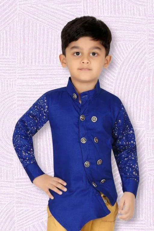 Checkout this latest Shirts
Product Name: *FOREVER YOUNG BOYS SHIRT *
Fabric: Cotton Blend
Sleeve Length: Long Sleeves
Pattern: Solid
Multipack: 1
Sizes: 
7-8 Years, 8-9 Years, 9-10 Years, 10-11 Years
Country of Origin: India
Easy Returns Available In Case Of Any Issue


Catalog Rating: ★4 (62)

Catalog Name: Pretty Stylish Boys Shirts
CatalogID_10214125
C59-SC1174
Code: 274-42276465-9941