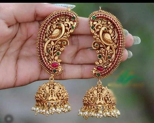 Checkout this latest Earrings & Studs
Product Name: *Elite Graceful earrings Sets*
Base Metal: Shell
Plating: Oxidised Gold
Stone Type: Artificial Stones & Beads
Type: Kaanphool
Multipack: 1
Country of Origin: India
Easy Returns Available In Case Of Any Issue


SKU: ering 01
Supplier Name: MOKSHA ART

Code: 943-42299390-594

Catalog Name: Elite Graceful earrings Sets
CatalogID_10220918
M05-C11-SC1091