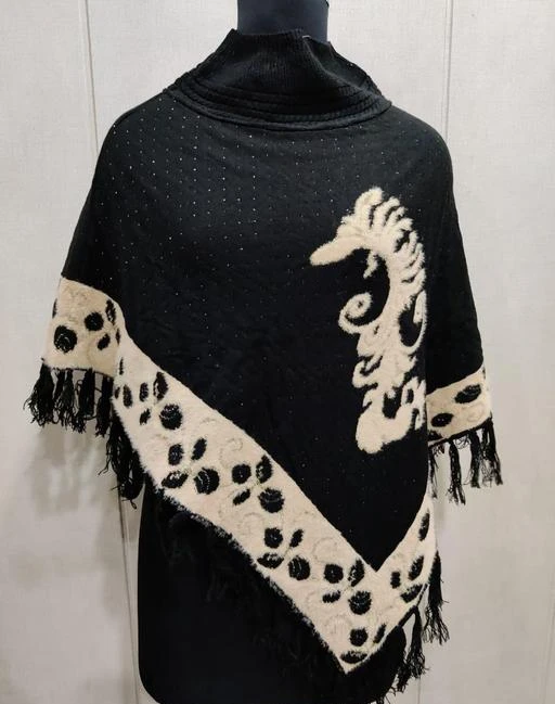 Checkout this latest Capes, Shrugs & Ponchos
Product Name: *Stylish Designer Women Capes, Shrugs & Ponchos*
Fabric: Wool
Pattern: Embroidered
Net Quantity (N): 1
Sizes:
Free Size (Bust Size: 22 in, Length Size: 22 in) 
Country of Origin: India
Easy Returns Available In Case Of Any Issue


SKU: SQbH0e7U
Supplier Name: new usha knitwear

Code: 745-42316683-996

Catalog Name: Trendy Fashionable Women Capes, Shrugs & Ponchos
CatalogID_10226239
M04-C07-SC1024