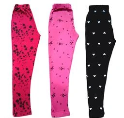  Selenas Kids Printed Leggings For And Soft Pure Cotton