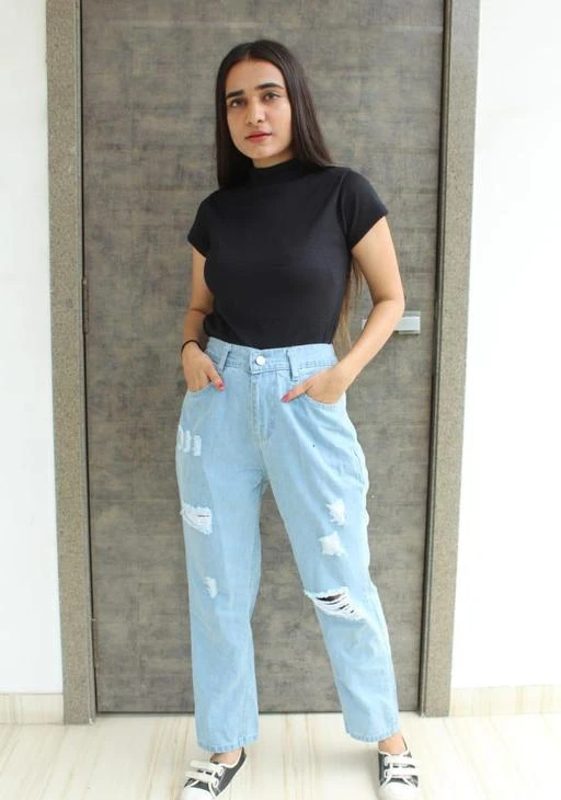 Checkout this latest Jeans
Product Name: *Urbane Sensational Women Jeans*
Fabric: Denim
Surface Styling: Printed
Net Quantity (N): 1
Sizes:
28 (Waist Size: 28 in, Length Size: 36 in) 
30 (Waist Size: 30 in, Length Size: 36 in) 
32 (Waist Size: 32 in, Length Size: 36 in) 
34 (Waist Size: 34 in, Length Size: 36 in) 
JEANS FOR WOMEN , MOM FIT JEANS FOR STYLISH WOMEN , TRENDING MOM FIT JEANS , FUNKY MOM FIT JEANS FOR WOMEN
Country of Origin: India
Easy Returns Available In Case Of Any Issue


SKU: funky mom fit sky daw
Supplier Name: DDM ACTIVE WEAR

Code: 145-42478767-999

Catalog Name: Comfy Sensational Women Jeans
CatalogID_10273912
M04-C08-SC1032