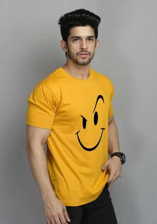 Checkout this latest Tshirts
Product Name: *MUSTARD SMILEY T-SHIRT*
Fabric: Cotton
Sleeve Length: Short Sleeves
Pattern: Printed
Net Quantity (N): 1
Sizes:
S (Chest Size: 38 in, Length Size: 27 in) 
M (Chest Size: 40 in, Length Size: 28 in) 
L (Chest Size: 42 in, Length Size: 29 in) 
XL (Chest Size: 44 in, Length Size: 30 in) 
XXL (Chest Size: 46 in, Length Size: 31 in) 
XXXL (Chest Size: 48 in, Length Size: 31 in) 
4XL (Chest Size: 50 in, Length Size: 31.5 in) 
NEW SOLID PLAIN COTTON T-SHIRTS. PURE COTTON WITH PERFECT FINISH
Country of Origin: India
Easy Returns Available In Case Of Any Issue


SKU: PRI22-Mustard T-SHIRT
Supplier Name: Priyanka Tex

Code: 523-42521884-995

Catalog Name: Pretty Designer Men Tshirts
CatalogID_10285663
M06-C14-SC1205
.