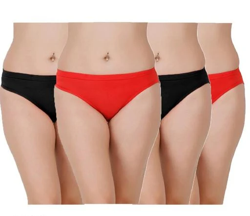  Women Hipster Multicolor Hosiery Panty Pack Of 4