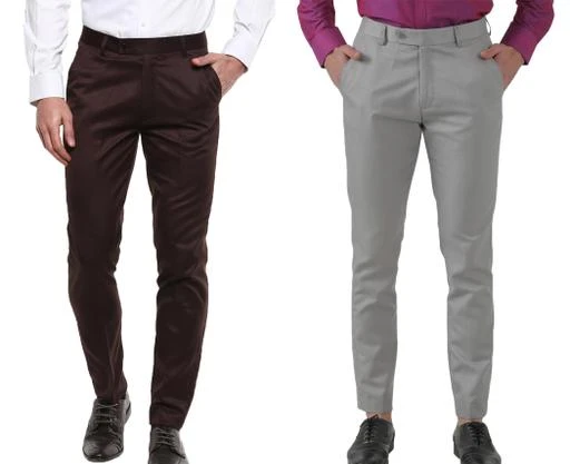 Checkout this latest Trousers
Product Name: *Inspire Pack Of 2 Formal Trousers (Brown & Light Grey)*
Fabric: Polyester
Pattern: Solid
Multipack: 2
Sizes: 
28 (Waist Size: 28 in, Length Size: 41 in) 
30 (Waist Size: 30 in, Length Size: 41 in) 
32 (Waist Size: 32 in, Length Size: 41 in) 
34 (Waist Size: 34 in, Length Size: 41 in) 
36 (Waist Size: 36 in, Length Size: 41 in) 
38 (Waist Size: 38 in, Length Size: 41 in) 
40 (Waist Size: 40 in, Length Size: 41 in) 
Country of Origin: India
Easy Returns Available In Case Of Any Issue


Catalog Rating: ★4 (119)

Catalog Name: Designer Fabulous Men Trousers
CatalogID_10385034
C69-SC1212
Code: 227-42873848-8932