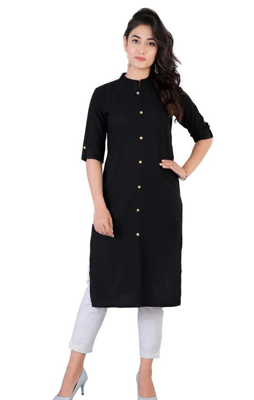 Checkout this latest Kurtis
Product Name: *Pure Black Cotton kurti*
Fabric: Cotton
Sleeve Length: Short Sleeves
Pattern: Solid
Combo of: Single
Sizes:
S, M (Bust Size: 38 in, Size Length: 42 in) 
L (Bust Size: 40 in, Size Length: 42 in) 
XL (Bust Size: 42 in, Size Length: 42 in) 
XXL (Bust Size: 44 in, Size Length: 42 in) 
Country of Origin: India
Easy Returns Available In Case Of Any Issue


Catalog Rating: ★4 (89)

Catalog Name: Banita Superior Kurtis
CatalogID_10407672
C74-SC1001
Code: 292-42951354-948