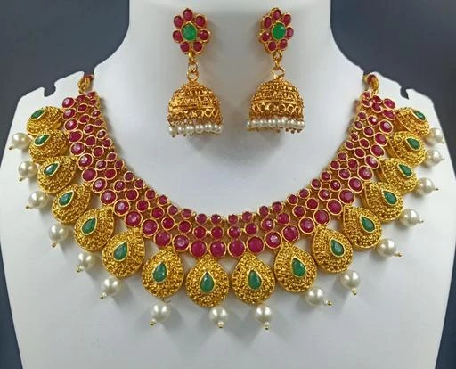 Checkout this latest Necklaces & Chains
Product Name: *Sizzling Graceful Women Necklaces & Chains*
Base Metal: Brass & Copper
Plating: No Plating
Stone Type: American Diamond
Sizing: Adjustable
Type: Necklace
Multipack: 1
Sizes:Free Size
Country of Origin: India
Easy Returns Available In Case Of Any Issue


Catalog Rating: ★3.1 (7)

Catalog Name: Sizzling Graceful Women Necklaces & Chains
CatalogID_10466443
C77-SC1092
Code: 772-43150237-995