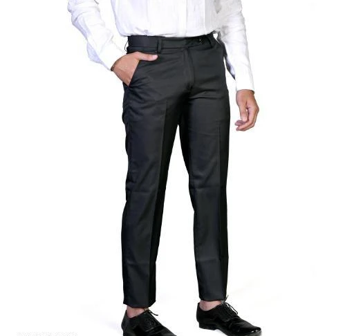 Checkout this latest Trousers
Product Name: *Men's Stylish Slim Fit Trousers For Men*
Fabric: Polycotton
Pattern: Solid
Net Quantity (N): 1
 CHARLIE CARLOS Trousers are built with top quality components. Made for all climates Fit Type - Regular Make your officewear fun and stylish with these pair of formal/casual trousers/ pants for men. Key- formal pants for men formal trousers for men formal pants for men regular fit formal trousers for men combo men black Men's Slim Fit Formal Trousers fashion.
TAGS-  men's formal trousers formal trousers mens cotton trousers cargo trousers grey trousers blue trousers allen solly trousers casual trousers mens bottomwear beige trousers 
Sizes: 
28 (Waist Size: 28 in, Length Size: 41 in, Hip Size: 35 in) 
30 (Waist Size: 30 in, Length Size: 41 in, Hip Size: 37 in) 
32 (Waist Size: 32 in, Length Size: 41 in, Hip Size: 40 in) 
34 (Waist Size: 34 in, Length Size: 41 in, Hip Size: 42 in) 
36 (Waist Size: 36 in, Length Size: 41 in, Hip Size: 44 in) 
Country of Origin: India
Easy Returns Available In Case Of Any Issue


SKU: 2CBC-BW-BK
Supplier Name: BRAND BUCKET

Code: 405-43193007-999

Catalog Name: Elegant Latest Men Trousers
CatalogID_10479920
M06-C15-SC1212