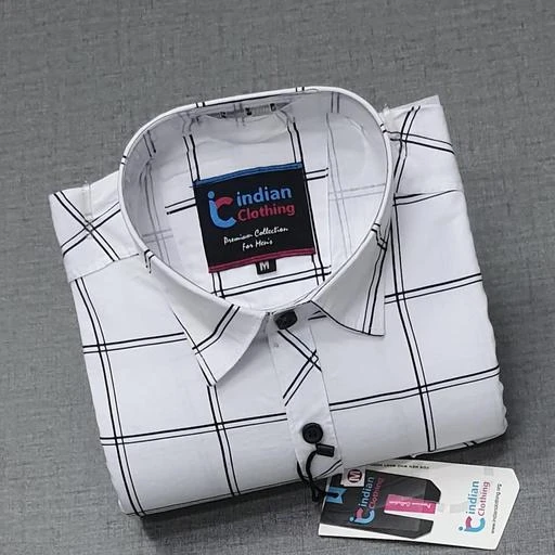Checkout this latest Shirts
Product Name: *INDIAN CLOTHING Men's Cotton Grab Check full Sleeve Shirts*
Fabric: Cotton
Sleeve Length: Long Sleeves
Pattern: Checked
Multipack: 1
Sizes:
L (Chest Size: 42 in, Length Size: 29 in) 
XXL (Chest Size: 46 in, Length Size: 29.5 in) 
Country of Origin: INDIA
Easy Returns Available In Case Of Any Issue


Catalog Rating: ★3.8 (94)

Catalog Name: Fancy Sensational Men Shirts
CatalogID_10493709
C70-SC1206
Code: 884-43236682-0911