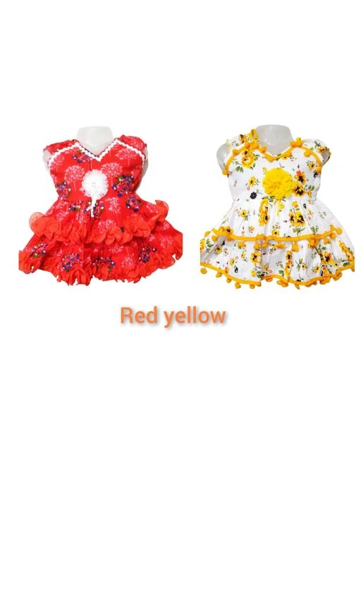 Checkout this latest Frocks & Dresses
Product Name: *Flawsome Classy Girls Frocks & Dresses*
Fabric: Cotton
Sleeve Length: Sleeveless
Pattern: Printed
Net Quantity (N): Pack Of 2
Sizes:
0-3 Months (Bust Size: 10 in, Length Size: 10 in) 
0-6 Months (Bust Size: 10.5 in, Length Size: 11 in) 
3-6 Months (Bust Size: 11 in, Length Size: 12 in) 
6-9 Months (Bust Size: 11.5 in, Length Size: 12 in) 
6-12 Months (Bust Size: 12.5 in, Length Size: 13 in) 
9-12 Months (Bust Size: 13.5 in, Length Size: 14 in) 
Multicolored
Country of Origin: India
Easy Returns Available In Case Of Any Issue


SKU: Combo ry
Supplier Name: SUJATA ENTERPRISE

Code: 352-43246239-994

Catalog Name: Cute Classy Girls Frocks & Dresses
CatalogID_10496607
M10-C32-SC1141